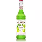 6 × قنينة زجاجية (700 مللتر) من شراب التفاح الأخضر المركز “مونين”