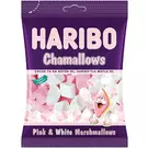 24 × كيس (25 غرام) من حلوى الخطمي أبيض ووردي  “هاريبو”