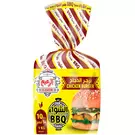 6 × Bag (1 kg) of Frozen Chicken Burger with BBQ Taste “Alzaeem”
