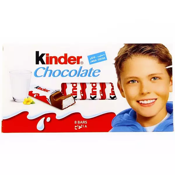 عربه قطار الصورة النمطية ترديد  شوكولاتة 8 بار | كندر (ماركة) | جملة -- Chocolate 8 Bar | Kinder (Brand) |  Jumla