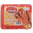 50 × Plastic Wrap (400 gm) of Frozen Beef Frankfurter “Khazan”