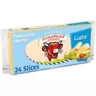 12 × Pouch (24 Slice) of Light Cheese Slices “La Vache Qui Rit”