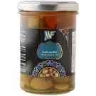 6 × جرة زجاجية (215 غرام) من خلطة زيتون مغربية “إم إف”