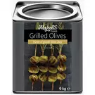 Tin (9 kg) of Grilled Green Olives “Majestic”