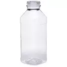 كرتون (198 قنينة بلاستيكية) من زجاجة بلاستيك شفافة مربع مع غطاء “ناتميد”