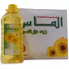 6 × Plastic Bottle (3 liter) of Sunflower Oil “Almas”