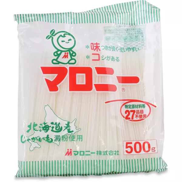 20 × كيس (500 غرام) من معكرونة يابانية رفيعة “مارونى”