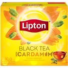 36 × كرتون (100 كيس شاي) من  شاي أسود بالهيل “ليبتون”