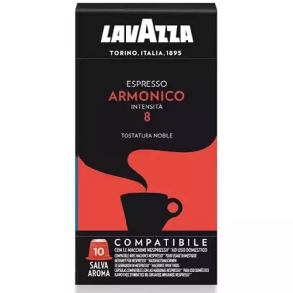 10 × Carton (10 Piece) of Arominco Espresso Capsules “Lavazza”