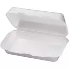 250 صندوق فلين (245 ملليمتر × 145 ملليمتر × 60 ملليمتر) من علبة غذاء بيضاء مع غطاء مفصلي “كي باك”
