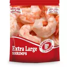 10 × Pouch (800 gm) of IQF Peeled & Deveined Shrimps Tail off - Extra Large “Freshly Foods”