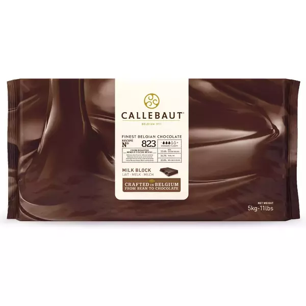 5 × كيس (5 كيلو) من قالب الشوكولاتة بالحليب “كاليبو”