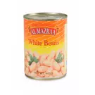 24 × Metal Can (400 gm) of Canned White Beans “Al Mazraa”