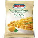 4 × Bag (2500 gm) of Pommes Frites Pre Fried French Fries 9x9 “Americana”