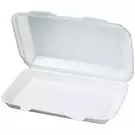 100 صندوق فلين (275 ملليمتر × 177 ملليمتر × 54 ملليمتر) من علبة كباب بيضاء مع غطاء مفصلي “كي باك”