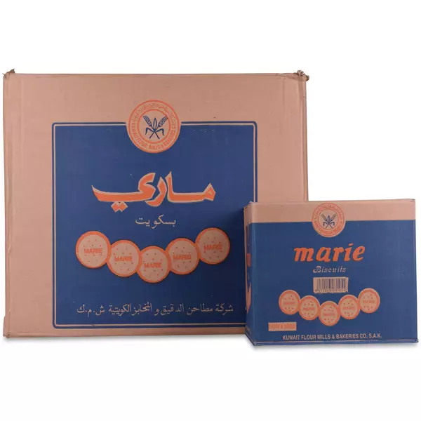 8 × 24 × قطعة (100 غرام) من بسكويت ماري “شركة مطاحن الدقيق والمخابز الكويتية (كيه اف ام)”