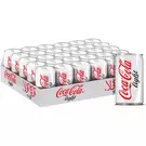 30 × علبة معدنية (150 مللتر) من كوكاكولا لايت - علبة معدنية “كوكا كولا ”