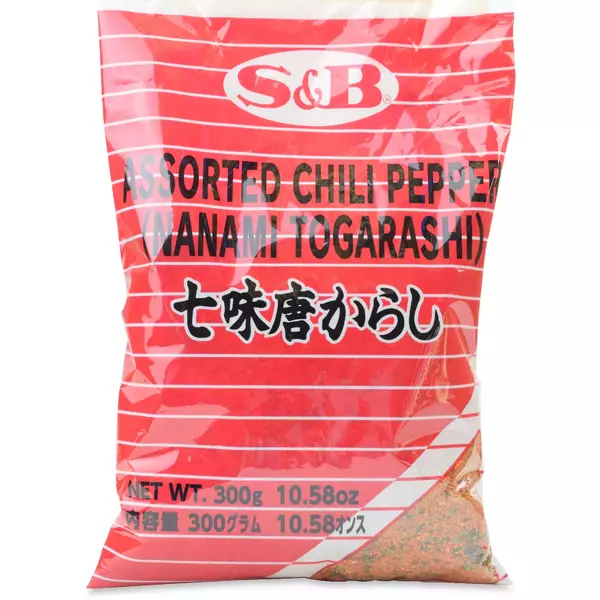 كيس (300 غرام) من مسحوق فلفل متعدد الأغراض (توجارشي نانامي) “إس&بي”