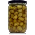 Glass Jar (10 kg) of Canned Green Olives Zahra “Al Mouneh”