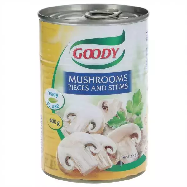 إيطالي حوض الاستحمام خمارة  فطر مقطع شرائح معلب | جودي (ماركة) | جملة -- Canned Mushrooms Pieces &  Stems | Goody (Brand) | Jumla
