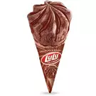 24 × 100 ml of Chocolate Lulu Cone Ice Cream “KDD”