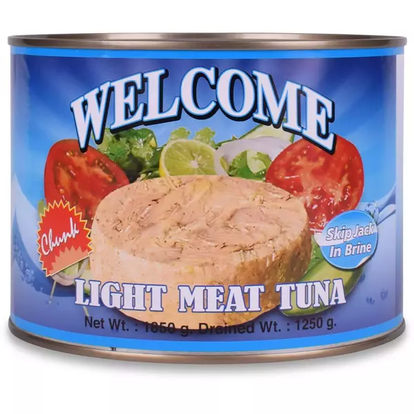 6 × 1850 غرام من لحم تونة خفيف “ويل كام ”