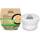 18 × Plastic Cup (225 gm) of Classic Hummus Plain  “Smart Gourmet”