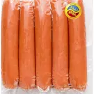 6 × Plastic Wrap (1080 gm) of Frozen Texas Beef Hot Dog Size 1/5 (20 CM) “Nabil”