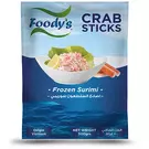 10 × Pouch (500 gm) of Frozen Surimi Crab Sticks “Foody's”
