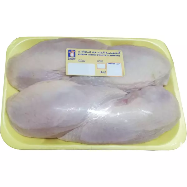 10 × كيلوغرام من مسحب صدور الدجاج بدون العظم الطازجة بجلد “المتحدة”