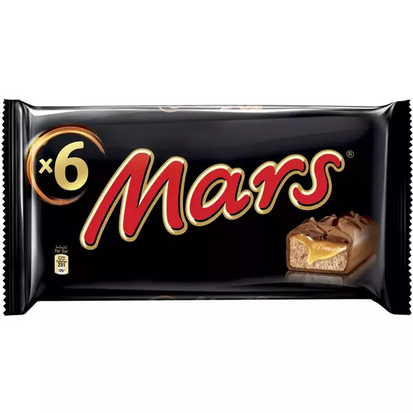 34 × 6 × ظرف (51 غرام) من شوكولاتة مارس “مارس”