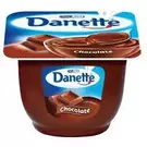 64 × كوب بلاستيكية (90 غرام) من حلوي الشوكولاتة “دانيت”