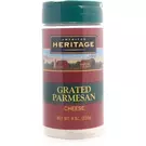 12 × Plastic Jar (226 gm) of Natural Grated Parmesan Cheese “American Heritage”