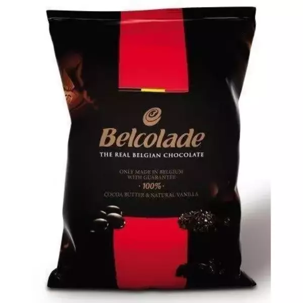 كيس (15 كيلو) من الشوكولاتة البلجيكية الداكنة 55٪ “بيلكولاد”