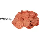 Bag (1 kg) of Frozen Premium Beef Pepperoni Sliced - UAE