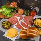 Carton (1 Set) of Angus Burger Box (Certified) “OZ Meat Factory”