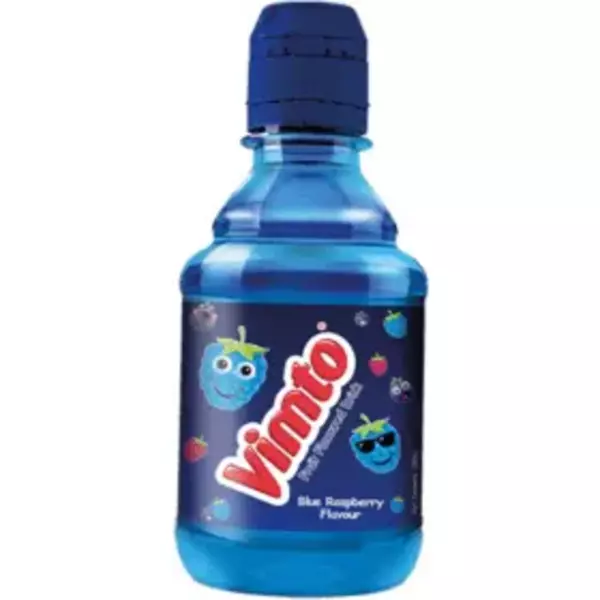 24 × قنينة بلاستيكية (250 مللتر) من شراب بنكهة التوت الأزرق زجاجة بلاستيكية “فيمتو”