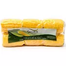 12 × Plastic Wrap (700 gm) of Frozen 6 Half Ears of Corn on the Cob Nibblers “Foody's”