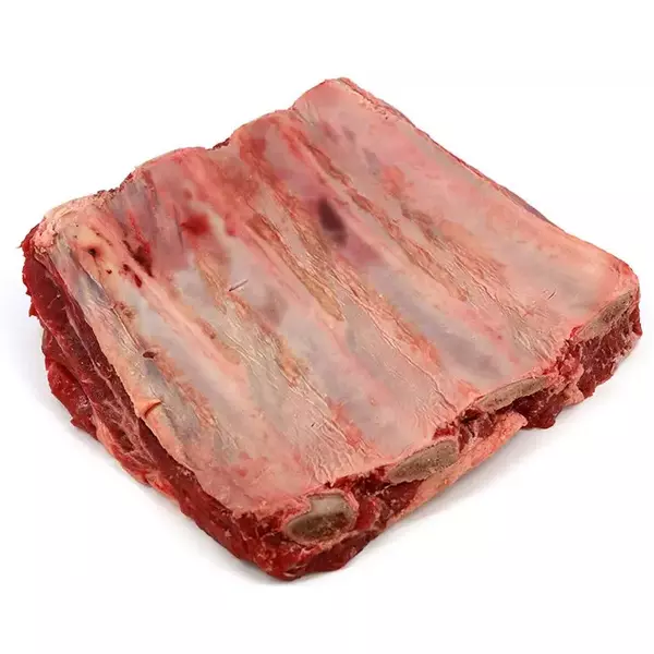 25 × كيلوغرام من لحم الاضلع القصيرة البقري المجمد تشويس 4 اضلع  “چي بي اس”