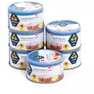 8 × 6 × Metal Can (90 gm) of White Meat Tuna in Sunflower Oil - Easy Open “ALWAZZAN”