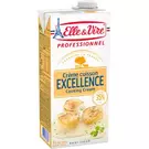 12 × Tetrapack (1 liter) of Special Cooking Cream (Excellence) “Elle & Vire”