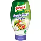 12 × Squeeze Bottle (295 ml) of Garlic Mayonnaise “Knorr Professional”