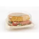 6 × 50 قطعة (140 ملليمتر × 140 ملليمتر × 25 ملليمتر) من صندوق ساندويتش بي بالب قابل للتحلل “سابرت”