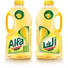 3 × 2 × Plastic Bottle (1.5 liter) of Pure Corn Oil “Alfa”