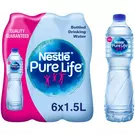 6 × Plastic Bottle (1.5 liter) of Natural Mineral Water - Plastic Bottle “Nestle”