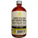 12 × قنينة زجاجية (450 مللتر) من لون غذائي أصفر ليموني  “بيست أدور ”