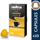 10 × Carton (10 Piece) of Leggero Espresso Capsules “Lavazza”