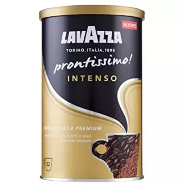 6 × علبة معدنية (95 غرام) من قهوة برونتسيمو مركزة فورية “لافازا”