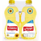 3 × 2 × 1.5 liter of Pure Sunflower Oil “Coroli”