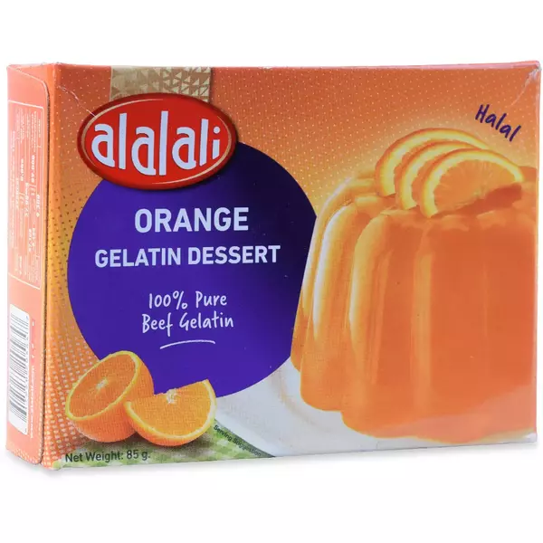 72 × كرتون (85 غرام) من حلوى الجيلاتين - برتقال “العلالي”